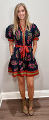 The Most Beautiful Black Floral Dress