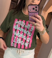 Olive "If The Stars Were Made To Worship" Tee