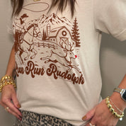 Run Run Rudolph Tee