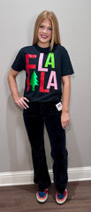 Fa La La Short Sleeve Tee
