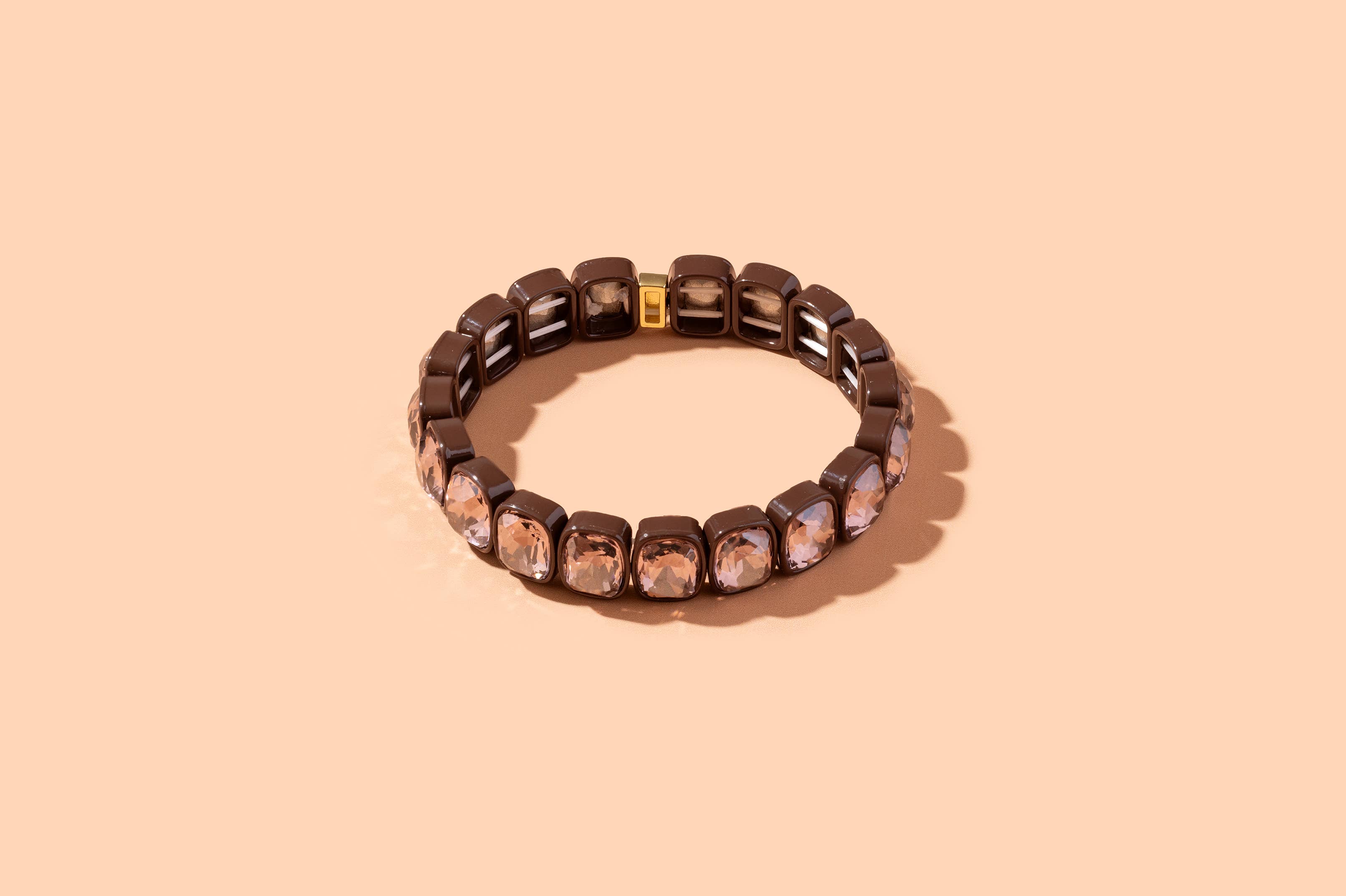 Enamel Stretch Bracelet - MULTIPLE COLORS & STYLES