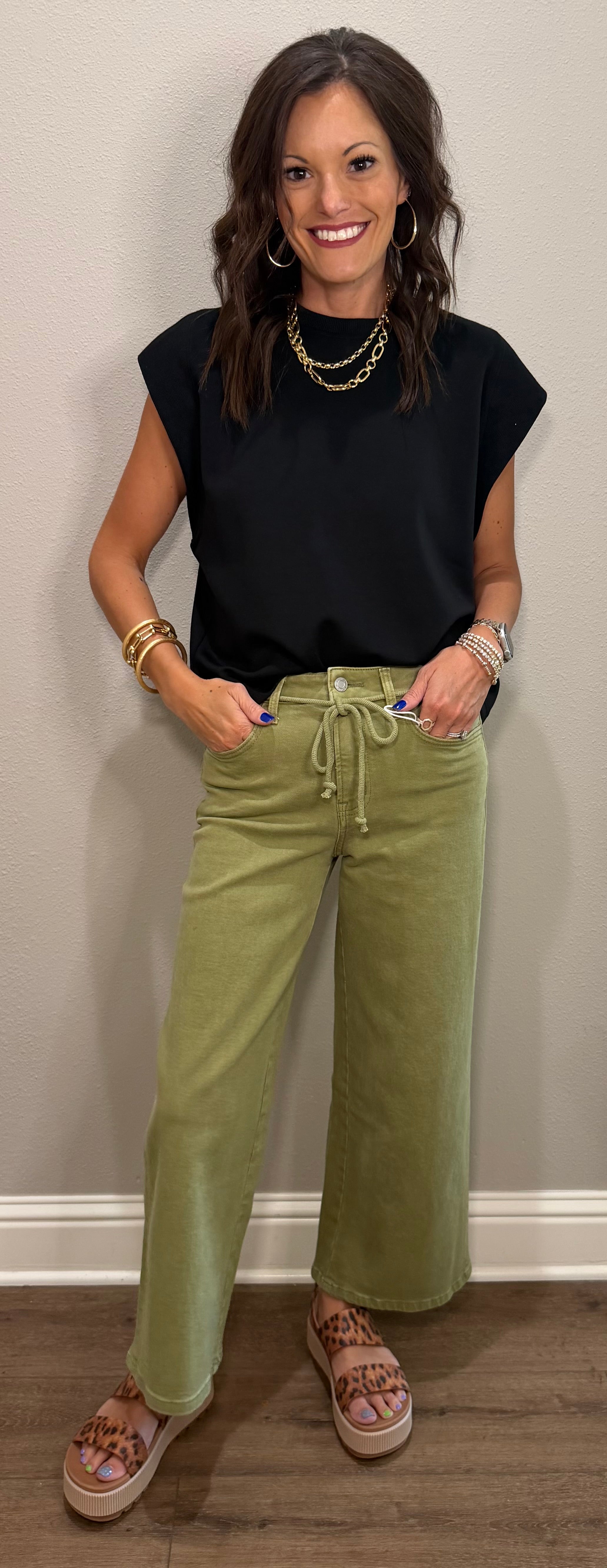 Black Scuba Cap Sleeve Basic Layering Top