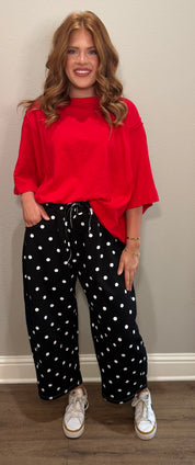 Basic Raw Edge Oversized Tee - 2 COLORS