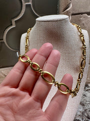 Gold Chain Necklace w/ Magnetic Closure - STYLE 6