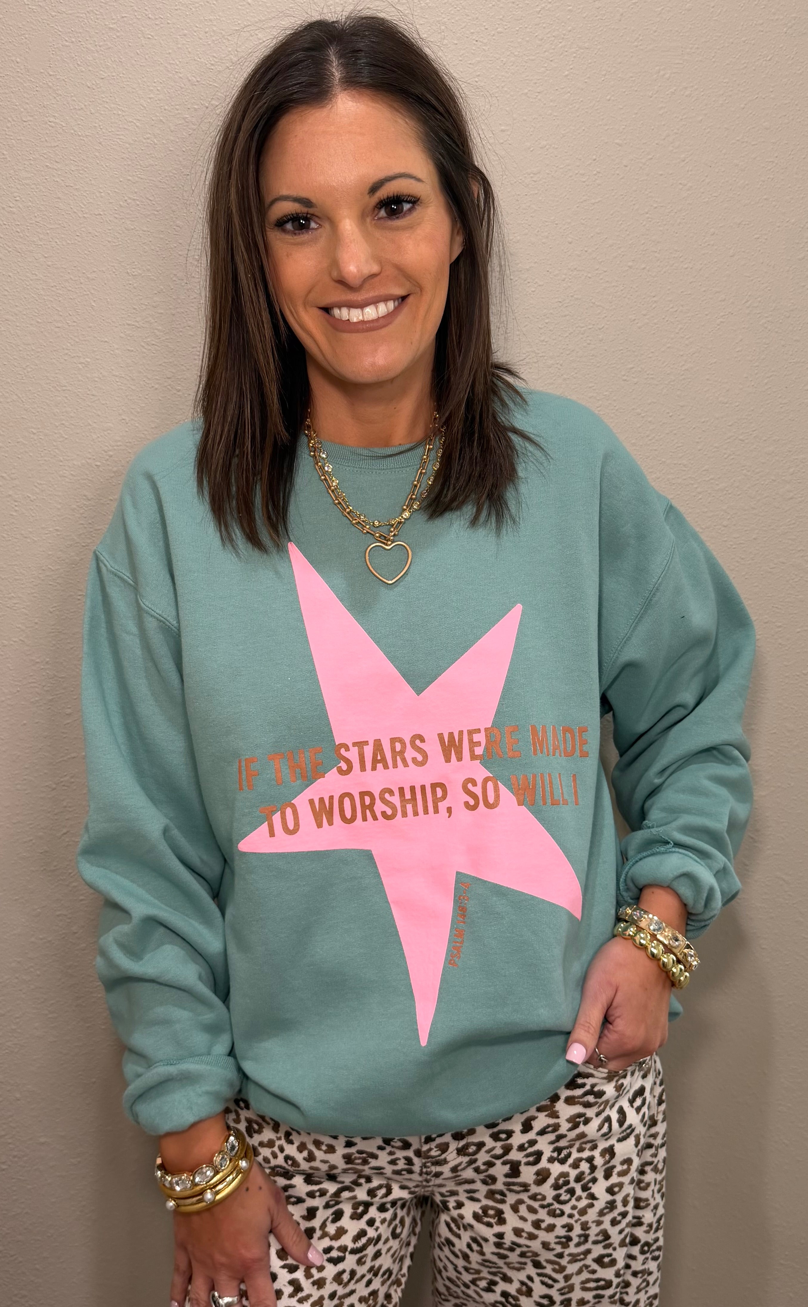 Stars Were Made To Worship Sweatshirt