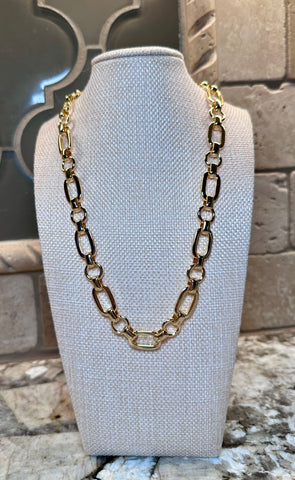 Gold Chain Necklace - 3 Lengths - STYLE 10