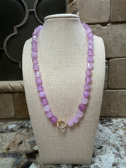 Cube Beaded Necklaces - 6 COLORS