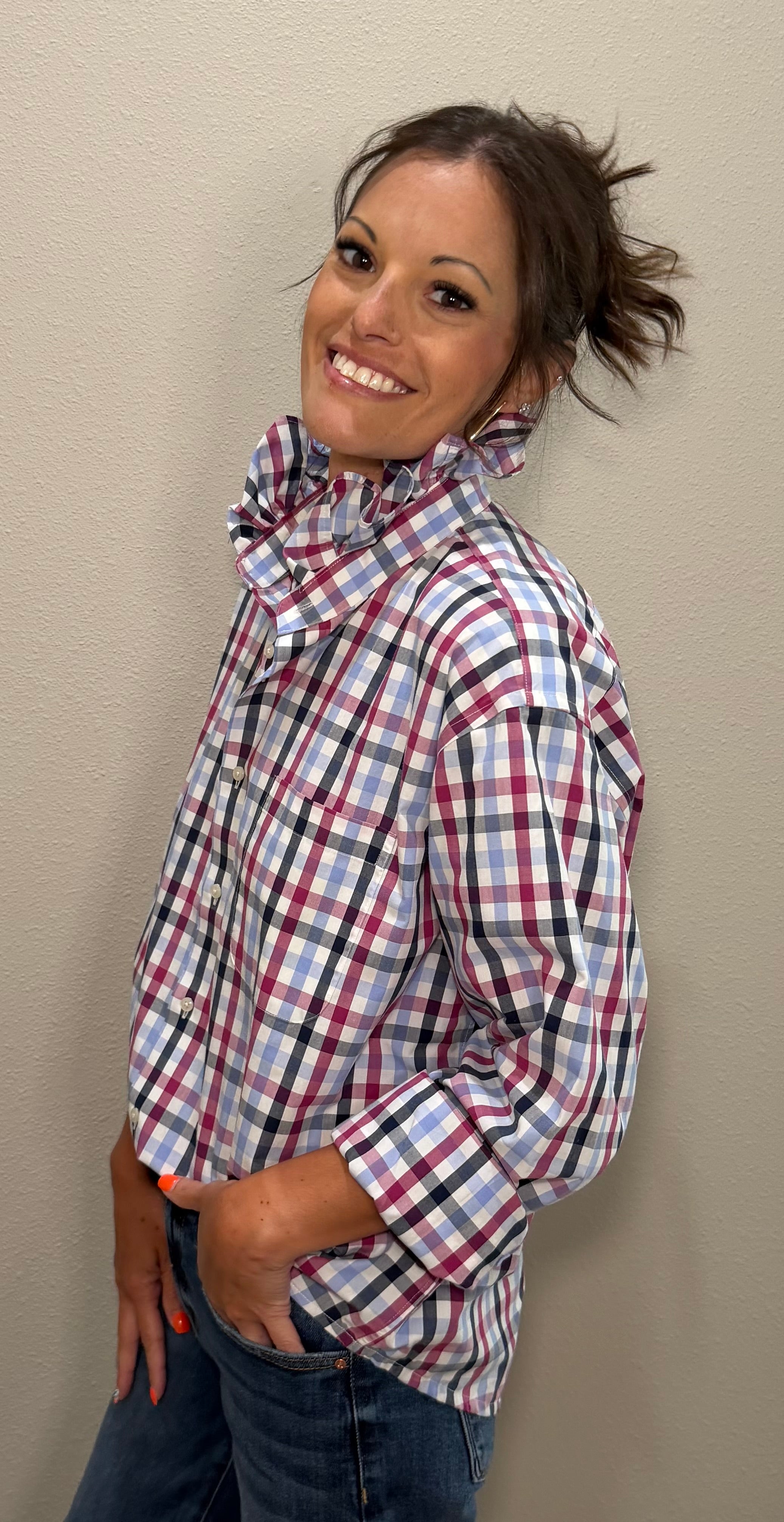 Berry Plaid