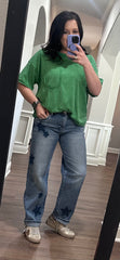 Risen Star Boyfriend Jeans w/ Cuff