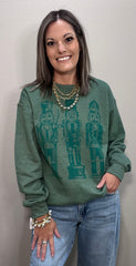 Forest Monochrome Nutcracker Sweatshirt