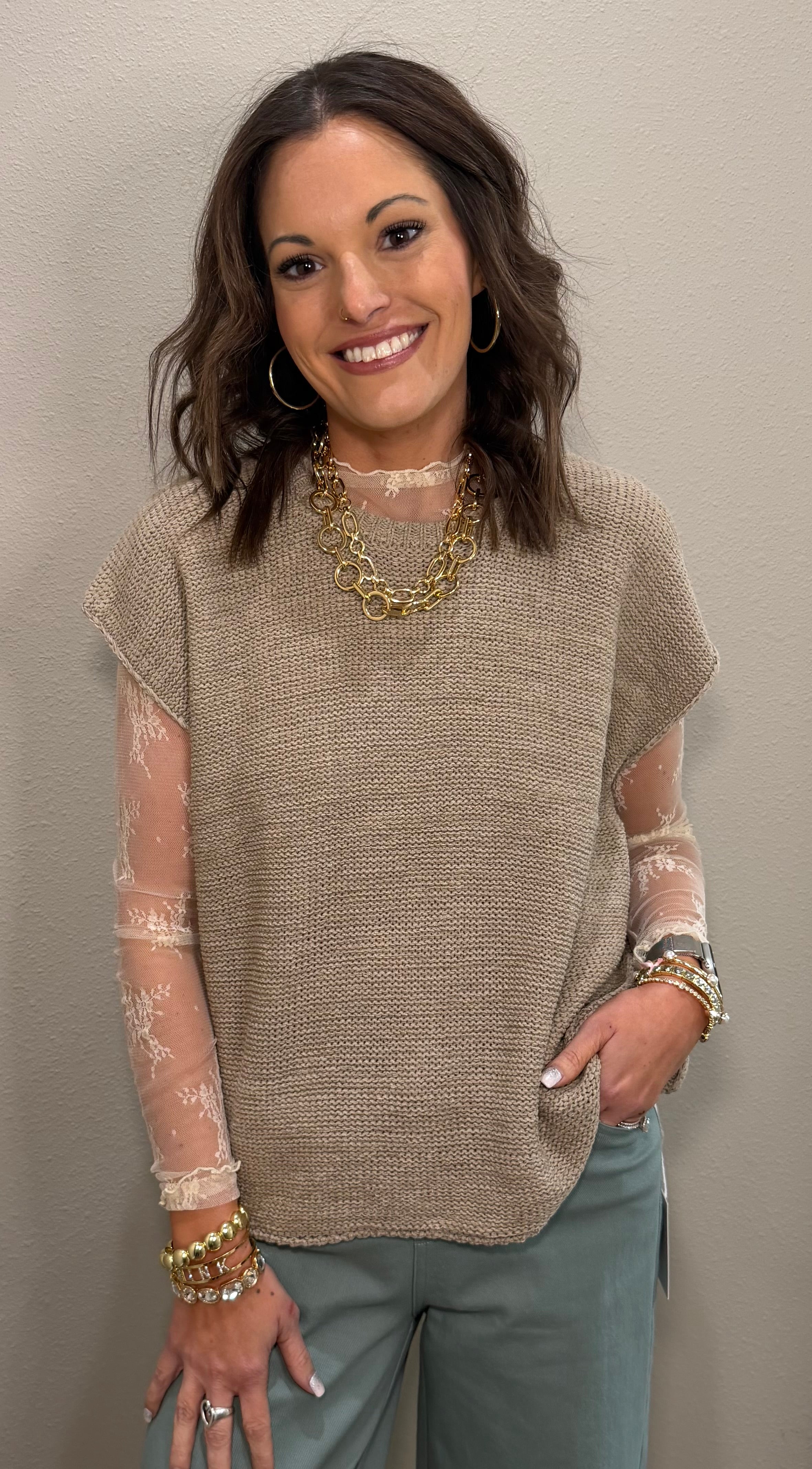 Lace Tops - 9 COLORS!