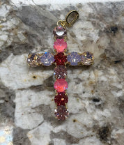 Crystal Cross Charm - 7 COLOR WAYS