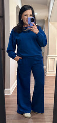 Scuba Crewneck Lounge Set - 2 COLORS