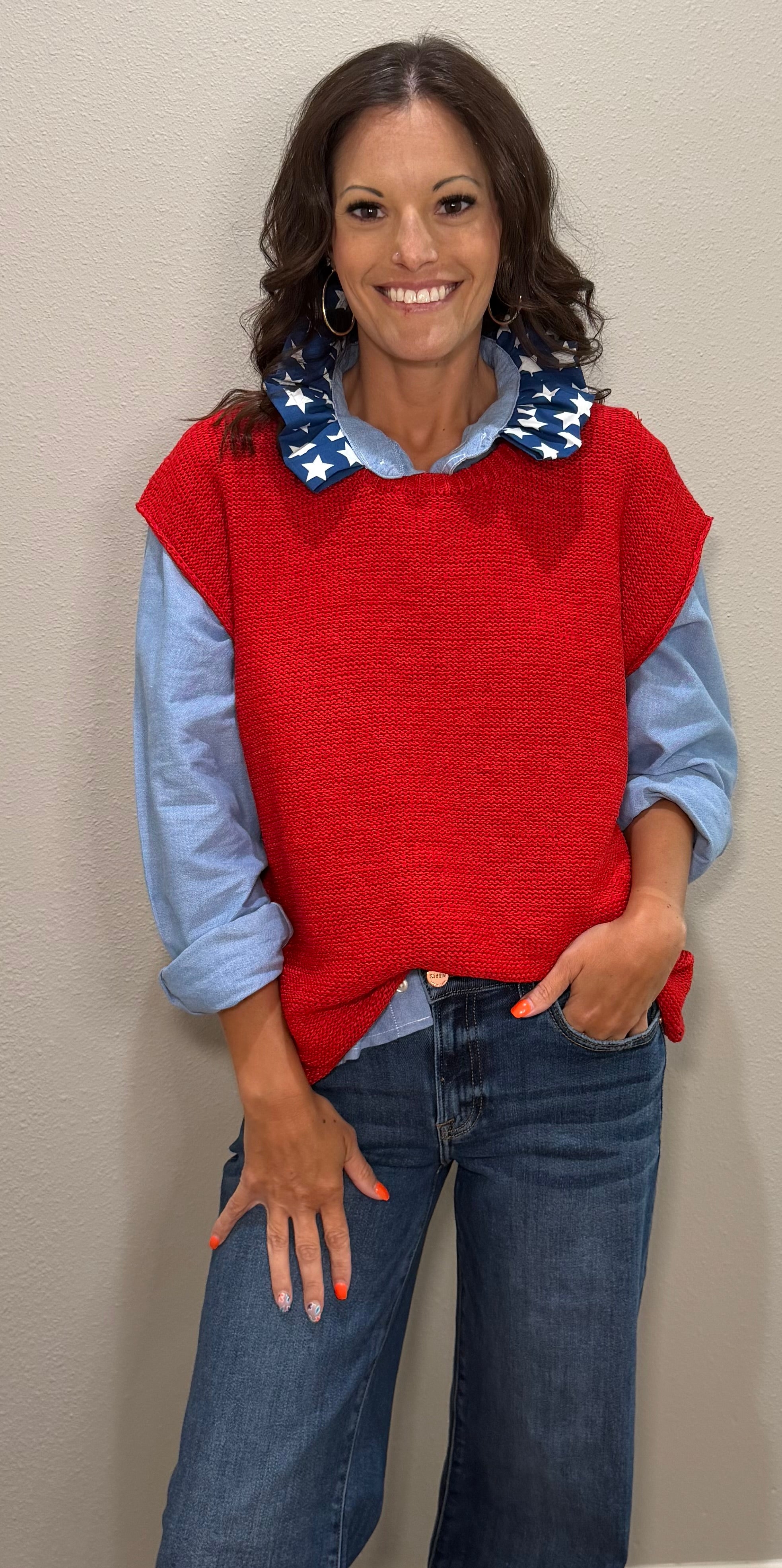 Stars & Denim Button Down