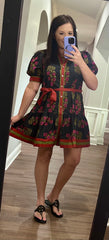 The Most Beautiful Black Floral Dress