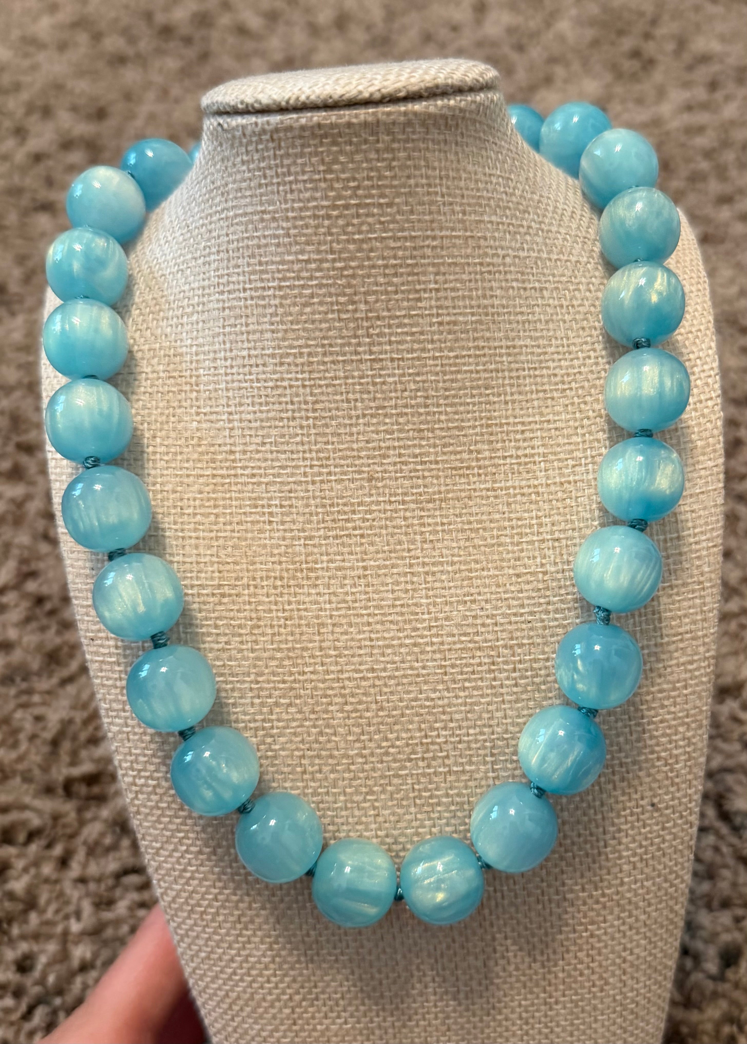 Beaded Ball Magnetic Necklaces