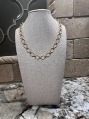 Gold Chain Necklace w/ Magnetic Closure - STYLE 3