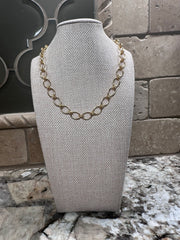 Gold Chain Necklace w/ Magnetic Closure - STYLE 3