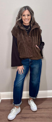 Black Wide Sleeve Top
