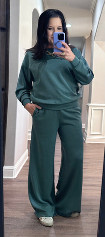 Scuba Crewneck Lounge Set - 2 COLORS