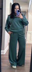 Scuba Crewneck Lounge Set - 2 COLORS