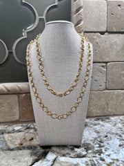 Gold Chain Necklace w/ Magnetic Closure - STYLE 1
