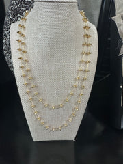 Flat Bead Chain Necklace