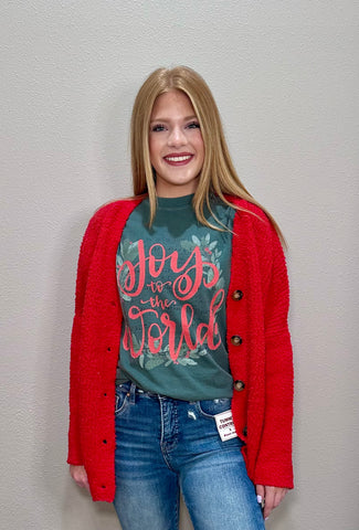 Joy To The World Short Sleeve Tee