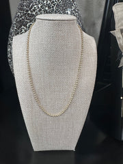 Tiny Ball Bead Chain Necklace