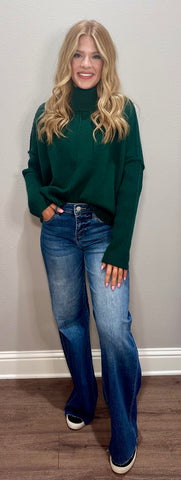 Forest Knit Sweater Top