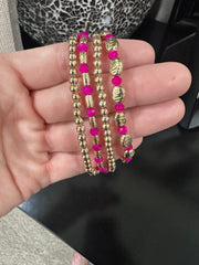 Beaded Bracelet Sets - several color options