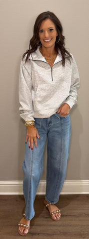 Scuba 1/2 Zip Pullover w/ Kangaroo Pocket -5 COLORS
