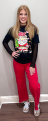 Callie's Santa Claus Short Sleeve Tee
