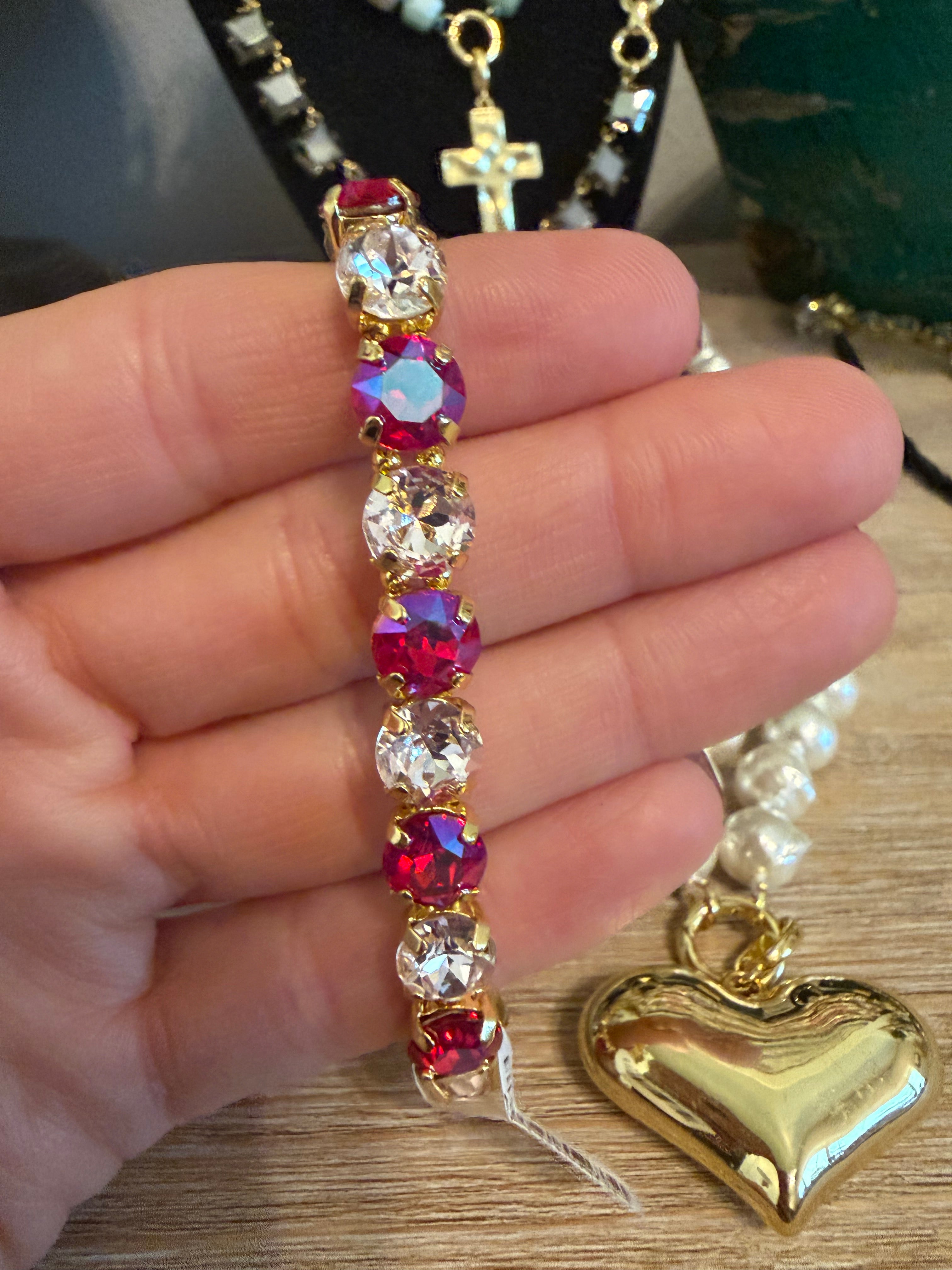 Crystal Stretch Bracelets