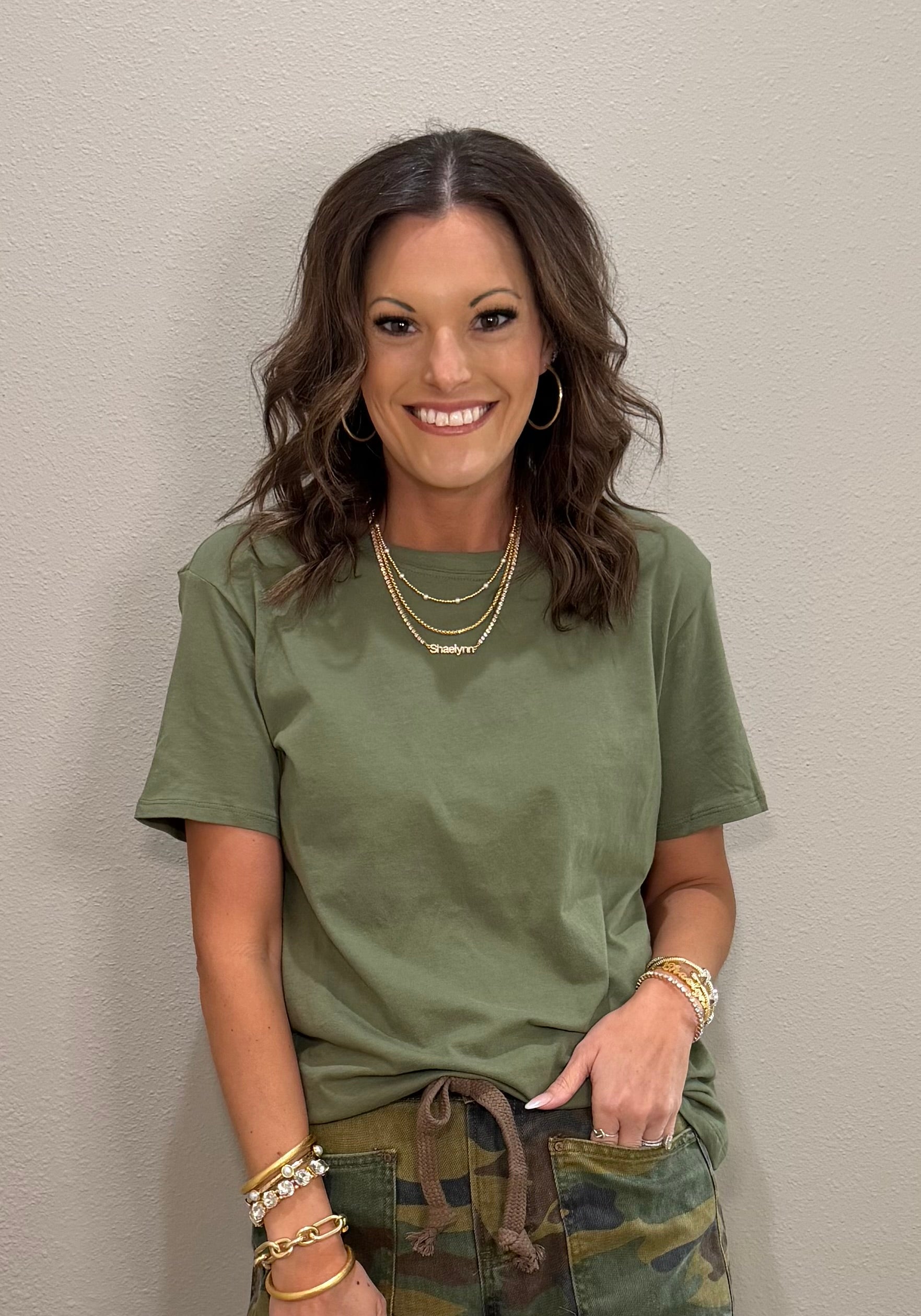 Basic Cotton Short Sleeve Boyfriend Tee - 9 COLORS