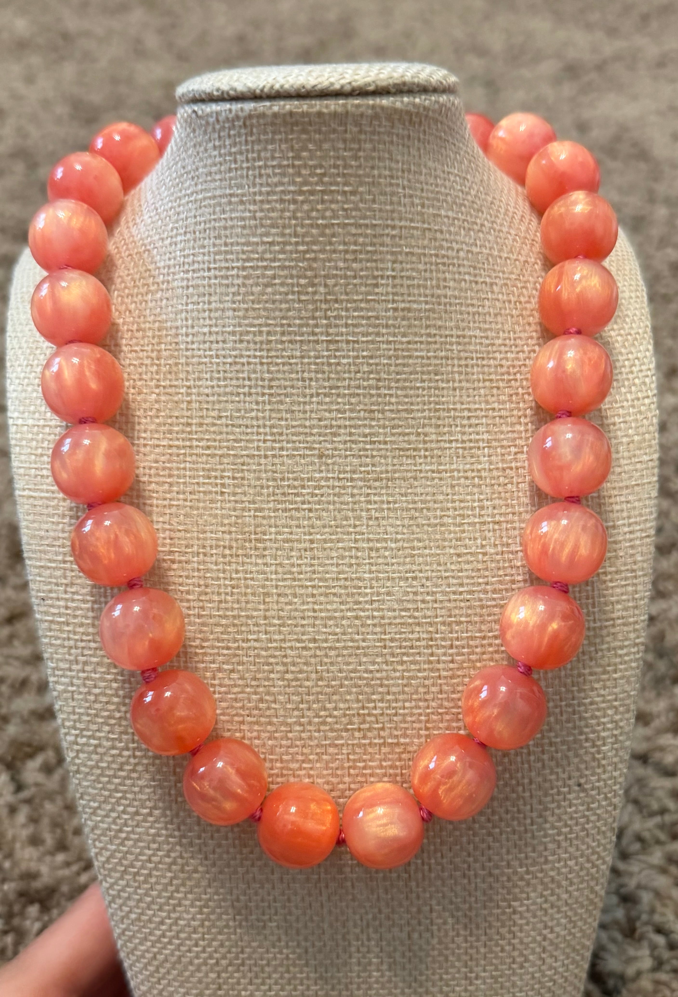Beaded Ball Magnetic Necklaces