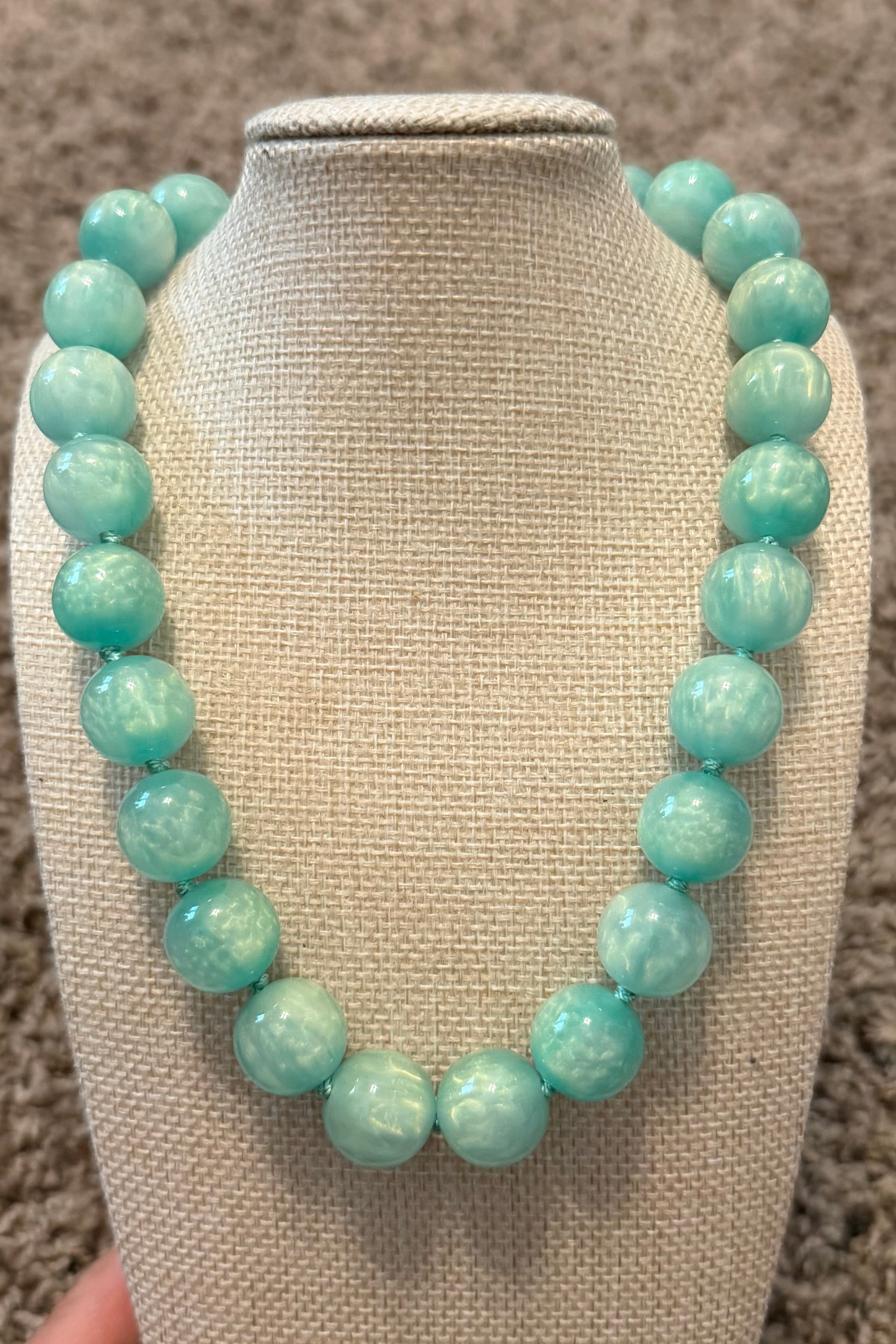 Beaded Ball Magnetic Necklaces