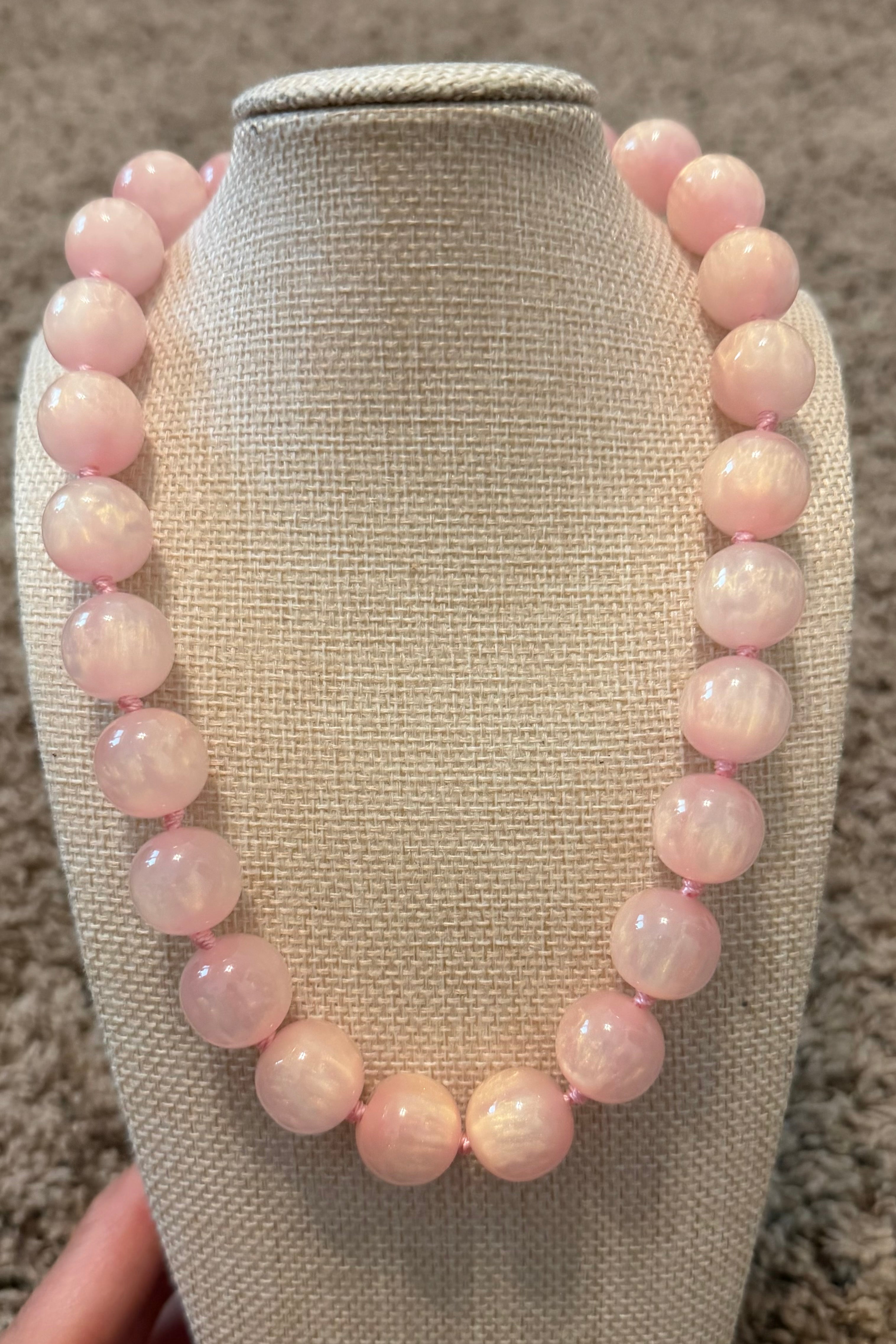 Beaded Ball Magnetic Necklaces