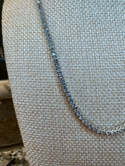 Diamond Tennis Necklace - 3 Colors