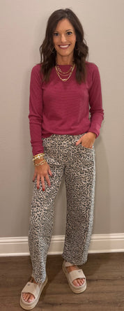 Baby Waffle Knit Long Sleeve Basic - 5 COLORS!