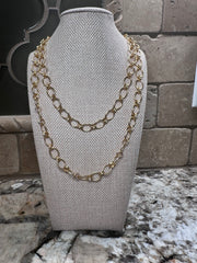Gold Chain Necklace w/ Magnetic Closure - STYLE 3