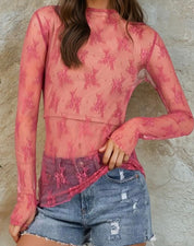 Lace Tops - 9 COLORS!