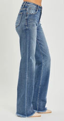 High Rise Straight Jeans