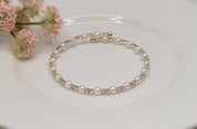 The BEST Little Rhinestone & Pearl Accent Bracelets - 2 COLORS
