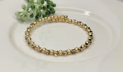 The BEST Little Rhinestone Accent Bracelet - Round Bead/Rhinestone Repeat - 3 COLOR WAYS