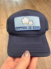 Cotton Is King Caps