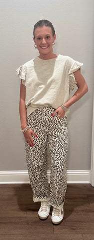 Leopard Pant