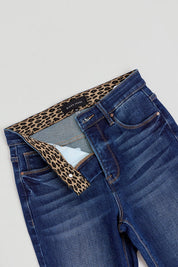 Risen Tummy Control High Rise Flare Jean - Dark Wash