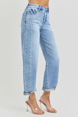 Risen High Rise (SLIGHT) Barrel Jean