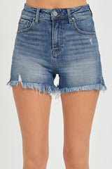 Risen High Rise Side Slit Shorts